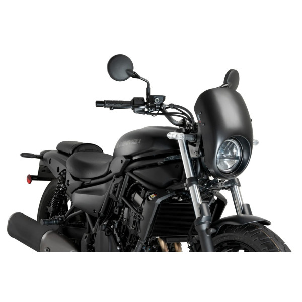 Puig Puig anarchy semi fairing | black | kawasaki eliminator 500 2024>current